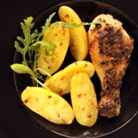 Recette libanaise cuisses de poulet aux pommes de terre