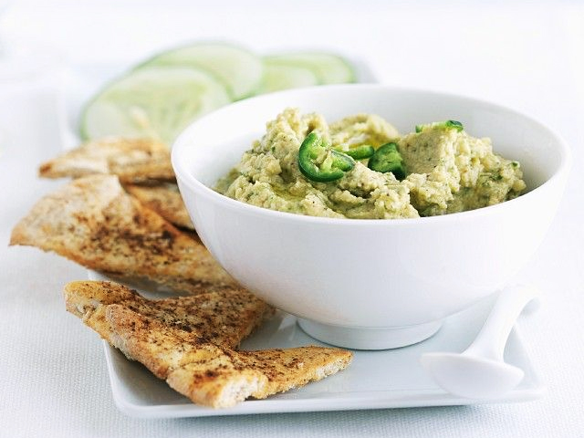 Recette libanaise houmous pimenté au jalapeño